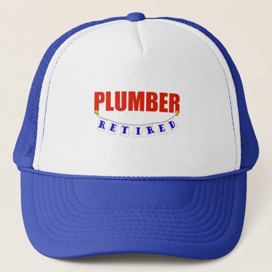 VERKREGEN PLUMBER TRUCKER PET (Voorkant)