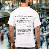 Verkregen Verlossing Koning James Bijbel Christeli T-shirt