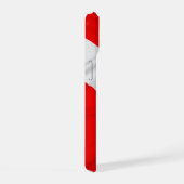 Verkreukelde Duiker-vlag iPhone 15 Case (Rechterkant)