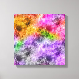 Verkreukelde Exotische Textuur Canvas Afdruk