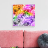 Verkreukelde Exotische Textuur Canvas Afdruk (Insitu (Woonkamer))