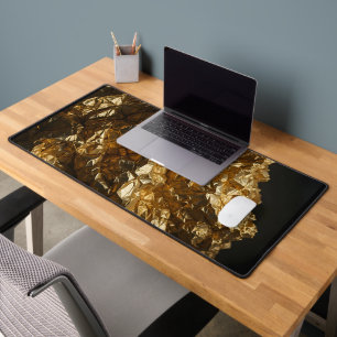 verkreukelde gouddiepte bureaumat