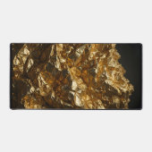 verkreukelde gouddiepte bureaumat (Voorkant)