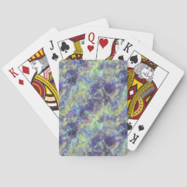 Verkreukelde lavendelstructuur speelkaarten