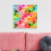 Verkreukelde Tropische Textuur Canvas Afdruk (Insitu (Woonkamer))