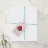  verkreukwatermeloen cadeaulabel (Met Touw)