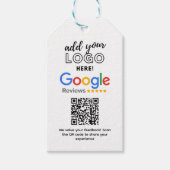 VERKRIJG MEER GOOGLE-BEOORDELINGEN MET QR-CODE OPR CADEAULABEL (Voorkant)
