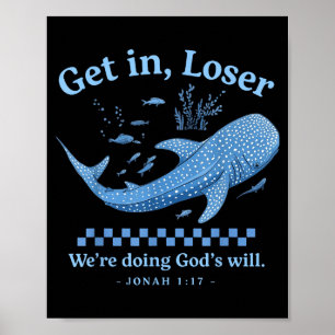 Verkrijg verliezer we doen Gods wil christelijke b Poster