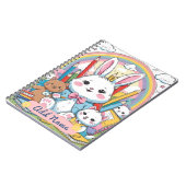 Verkrijgbaar Konijn Regenboog School Notitieboek (Linkerzijde)