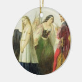 Verkrijging van personages uit Shakespeare (olie o Keramisch Ornament (Links)