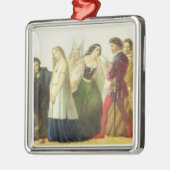 Verkrijging van personages uit Shakespeare (olie o Metalen Ornament (Links)