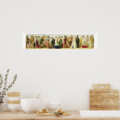 Verkrijging van personages uit Shakespeare (olie o Poster (Keuken)