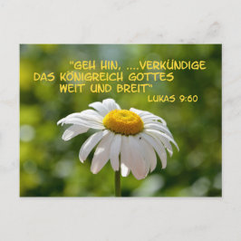 Verkündige.... Briefkaart