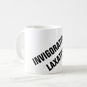 Verkwikkend laxeermiddel koffiemok (Voorkant links)