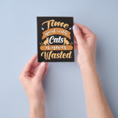 Verkwiste Kat | Schattige Kat Flyer (Hand)