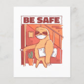 Verkwiste Kat | Schattige Kat Flyer (Achterkant)