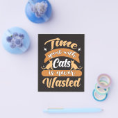 Verkwiste Kat | Schattige Kat Flyer (Enkel)