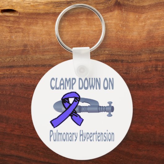Verlaag de pulmonale hypertensie Sleutelhanger (Voorkant)