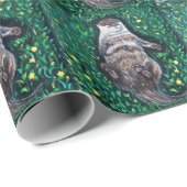 Verlaagd Otter-schilderen van de rivier Cadeaupapier (Rol Hoek)