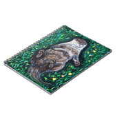 Verlaagd Otter-schilderen van de rivier Notitieboek (Linkerzijde)