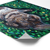 Verlaagd Otter-schilderen van de rivier Poster (Hoek)