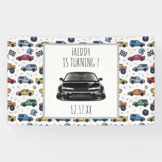 Verlaagde & Stanced Nissan Silvia S14 Kouki JDM Au Spandoek