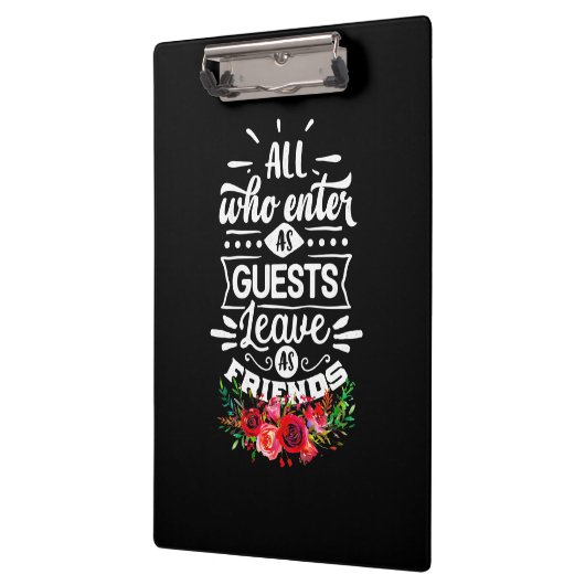 Verlaat als vrienden klembord (Links)