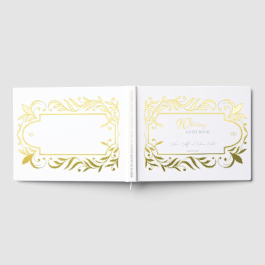 Verlaat de bruiloft gastenboek (Volledig)