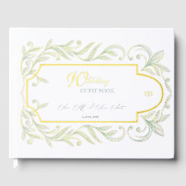 Verlaat de bruiloft gastenboek