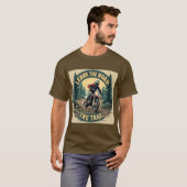 Verlaat de weg, neem de paden - Avontuur T-shirt (Voorkant volledig)