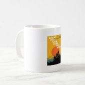 Verlaat de weg, neem de paden. koffiemok (Voorkant links)