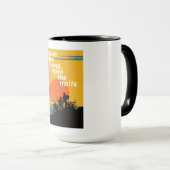 Verlaat de weg, neem de paden. mok (Voorkant rechts)