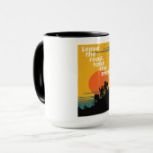 Verlaat de weg, neem de paden. mok (Voorkant links)