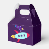 Verlaat deze wereld! meisje bedankdoosjes (Achterkant)