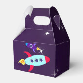 Verlaat deze wereld! meisje bedankdoosjes (Voorkant Zijde)