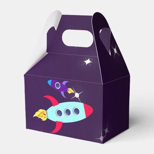 Verlaat deze wereld! meisje bedankdoosjes (Voorkant Zijde)