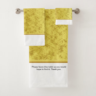 Verlaat dit toilet, zoals u wilt zoeken bad handdoek