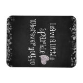 Verlaat een kleine reserve waar u gaat Citaat Magneet (Horizontaal)