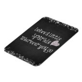 Verlaat een kleine reserve waar u gaat Citaat Magneet (Linkerzijde)