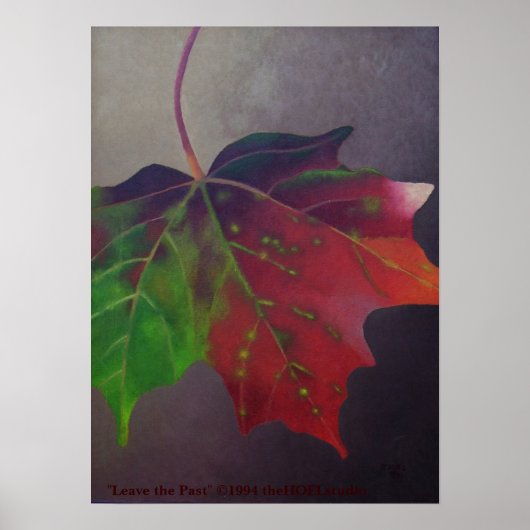 Verlaat het Afgelopen Poster (Voorkant)