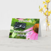 Verlaat Jubileum Apologie-aanpassen Kaart (Gele Bloem)