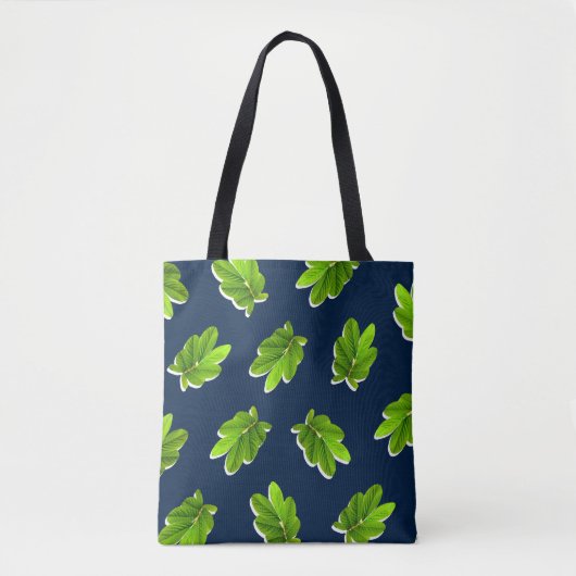 Verlaat Patroon van de Canvas tas van Tropics (Voorkant)