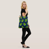 Verlaat Patroon van de Canvas tas van Tropics (Op model)