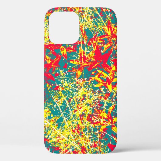 Verlaat rode groene gele en witte Hoesje-Mate iPho Case-Mate iPhone Case (Achterkant)