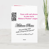  Verlaat Verjaardag - pas het aan Kaart (Achterkant)