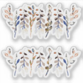 Verlaat Waterverf Motifs Berries Sticker (Voorkant)