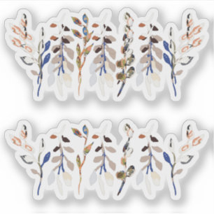 Verlaat Waterverf Motifs Berries Sticker