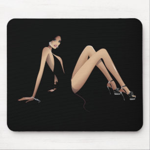 Verlaging Black Mousepad Muismat