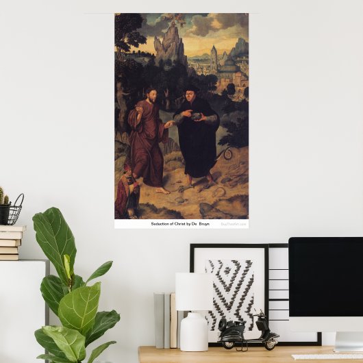 Verlaging van Christus door De Bruyn Poster (Thuiskantoor)