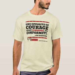 Verlaging van de hoogste toren: Het tegenovergeste T-shirt